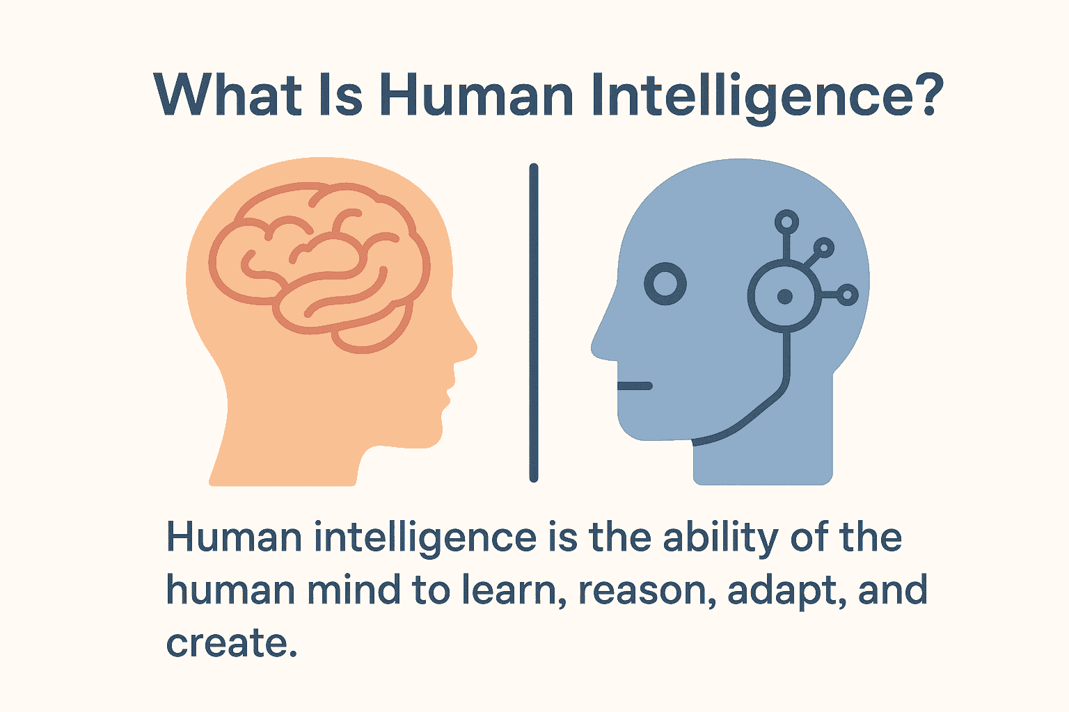 AI vs Human Intelligence: Who Will Win the Future? - ItsEzAI